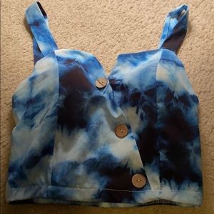 cropped tank top